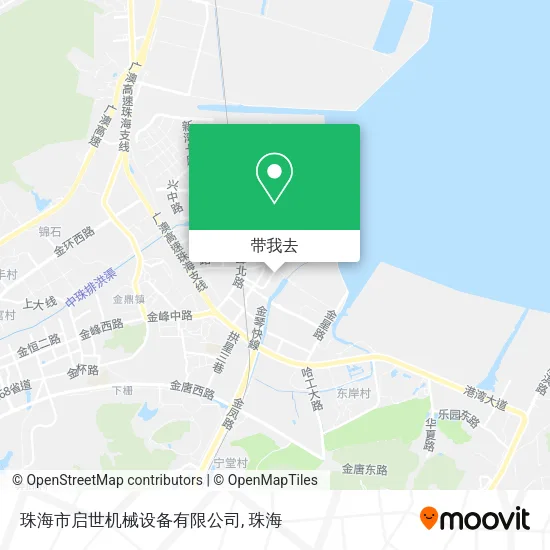 珠海市启世机械设备有限公司地图