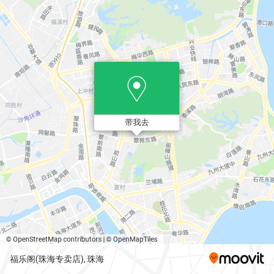 福乐阁(珠海专卖店)地图