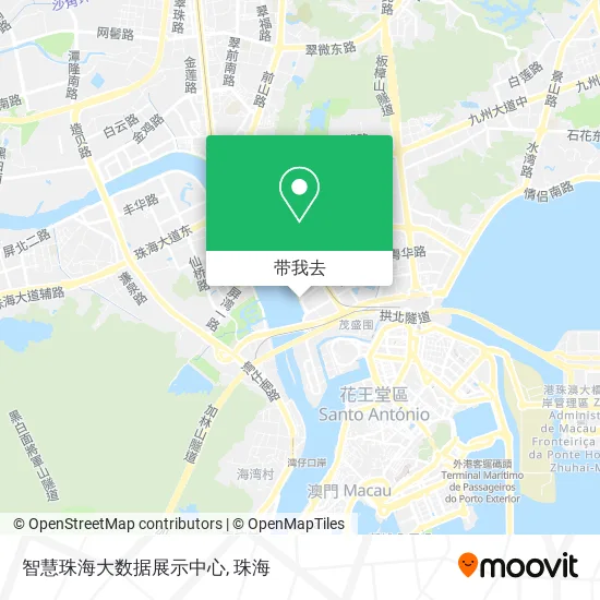 智慧珠海大数据展示中心地图