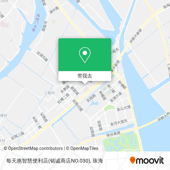 每天惠智慧便利店(铭诚商店NO.030)地图