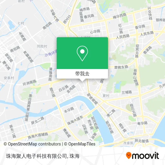 珠海聚人电子科技有限公司地图
