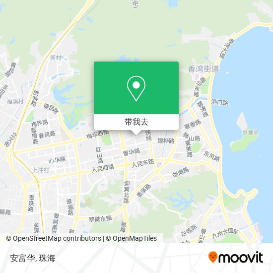 安富华地图
