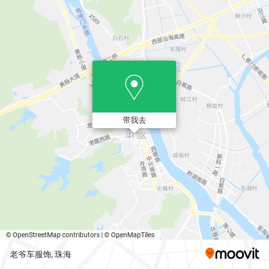 老爷车服饰地图