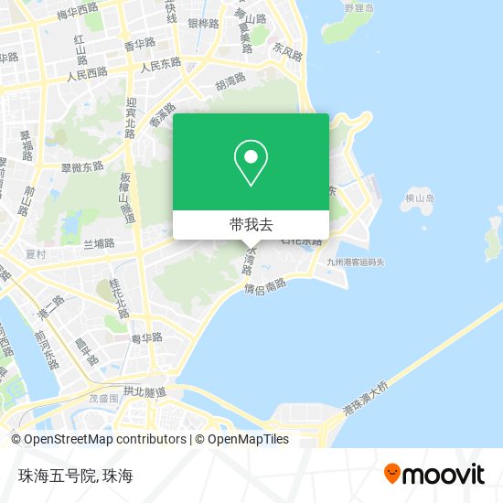 珠海五号院地图