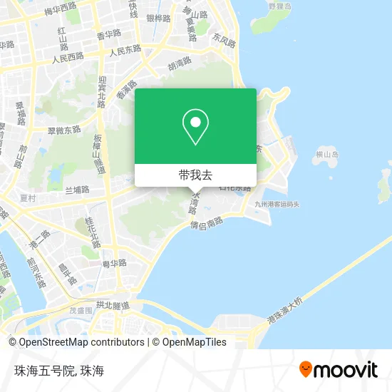 珠海五号院地图
