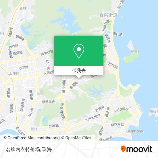名牌内衣特价场地图