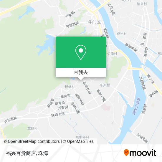 福兴百货商店地图