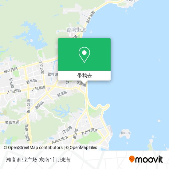 瀚高商业广场-东南1门地图