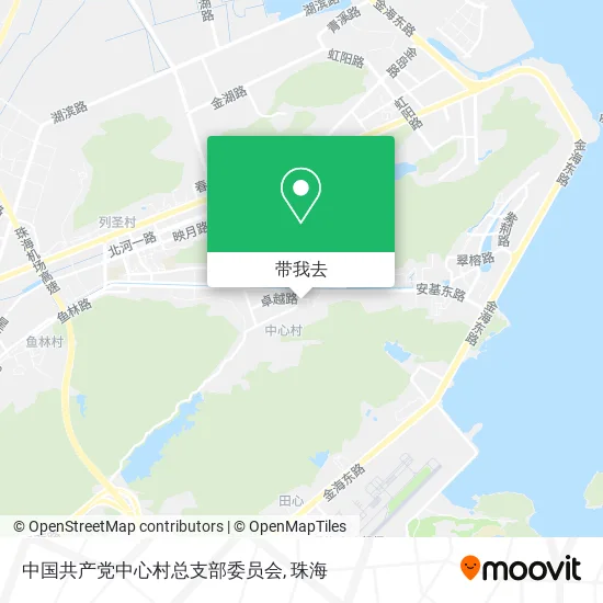 中国共产党中心村总支部委员会地图
