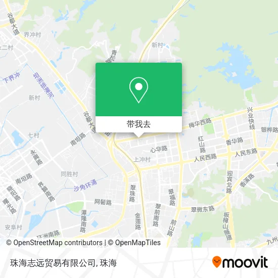 珠海志远贸易有限公司地图