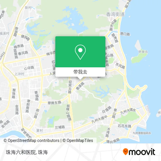 珠海六和医院地图