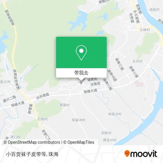 小百货袜子皮带等地图