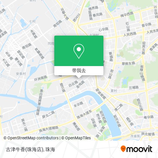 古津牛香(珠海店)地图