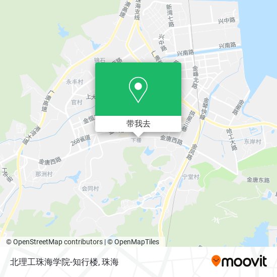 北理工珠海学院-知行楼地图