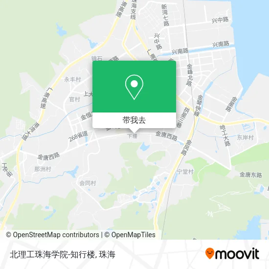 北理工珠海学院-知行楼地图