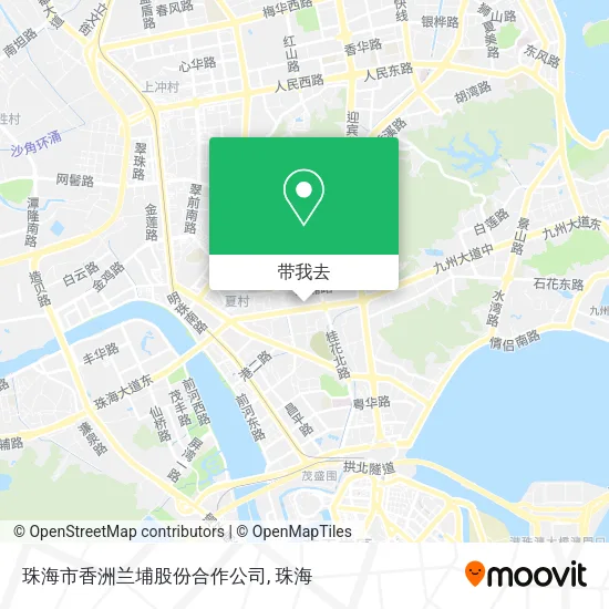 珠海市香洲兰埔股份合作公司地图