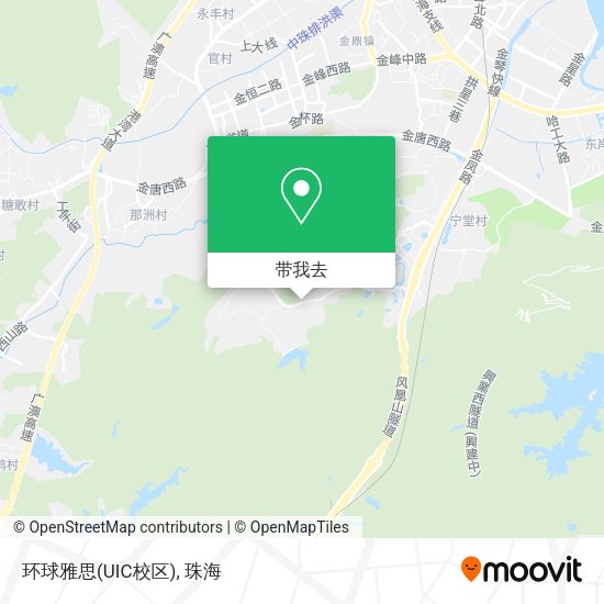 环球雅思(UIC校区)地图