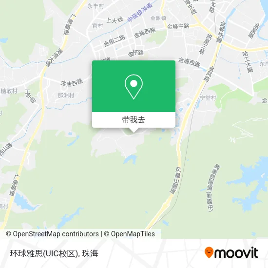 环球雅思(UIC校区)地图