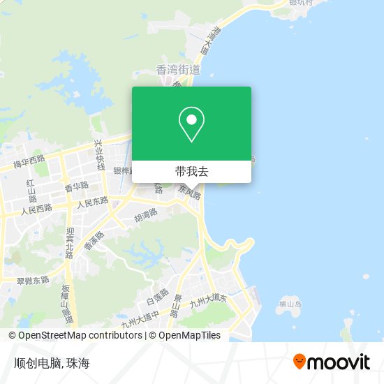 顺创电脑地图