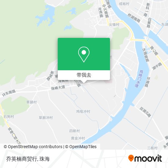 乔英楠商贸行地图