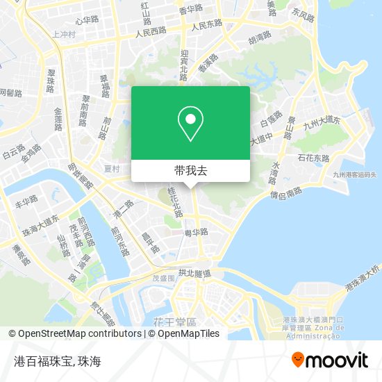 港百福珠宝地图