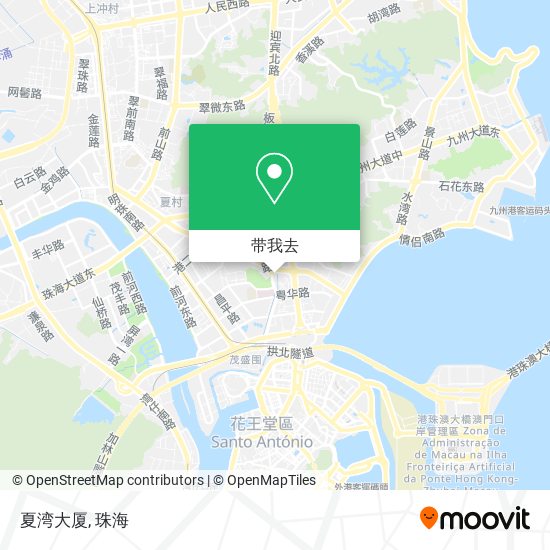 夏湾大厦地图