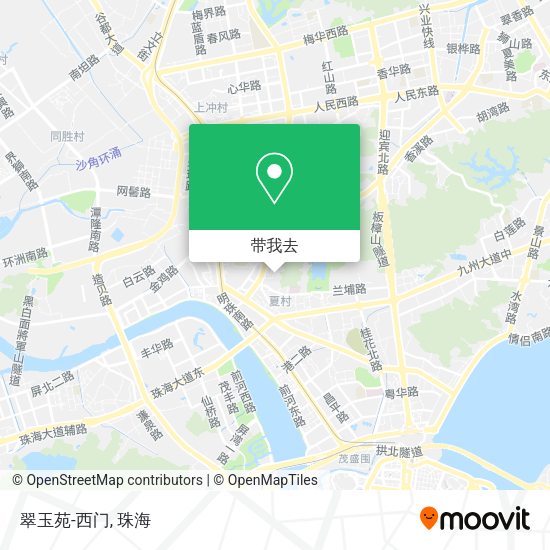 翠玉苑-西门地图