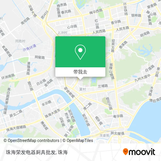 珠海荣发电器厨具批发地图