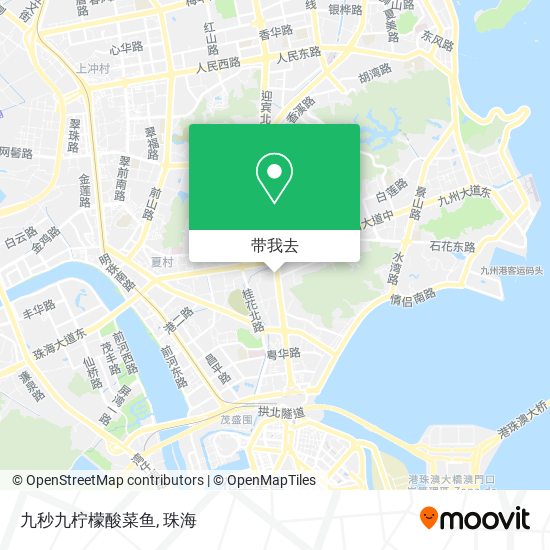 九秒九柠檬酸菜鱼地图