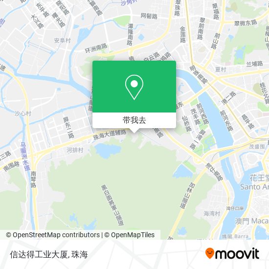 信达得工业大厦地图