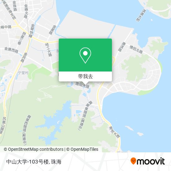 中山大学-103号楼地图