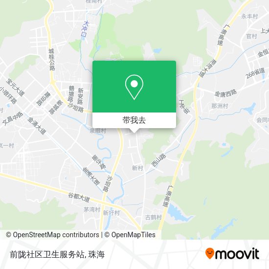 前陇社区卫生服务站地图