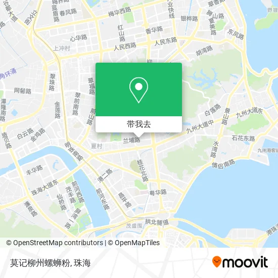 莫记柳州螺蛳粉地图