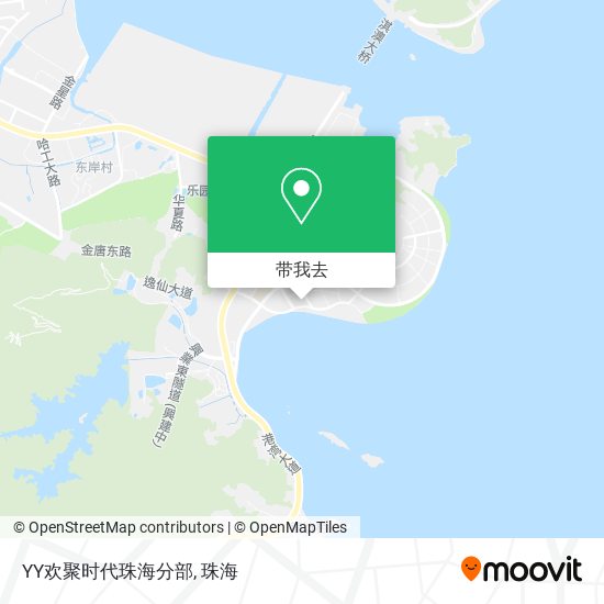 YY欢聚时代珠海分部地图