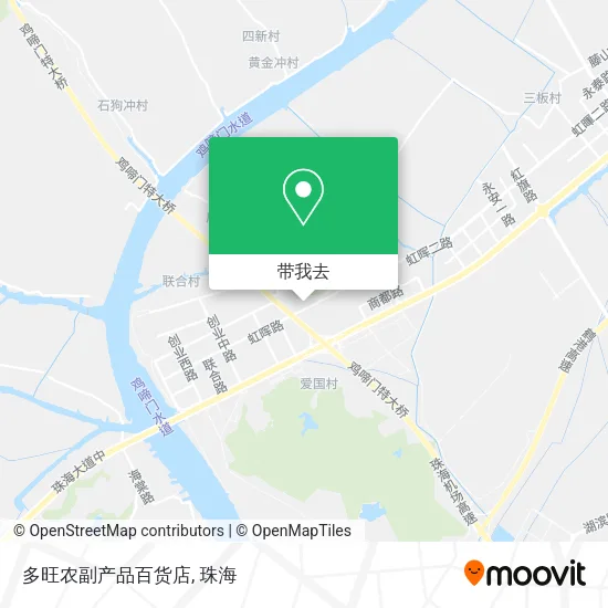 多旺农副产品百货店地图