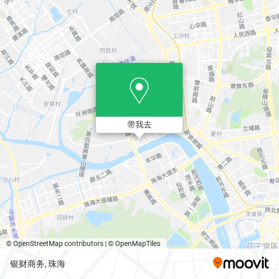 银财商务地图