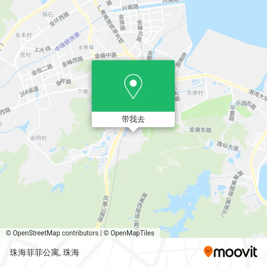 珠海菲菲公寓地图