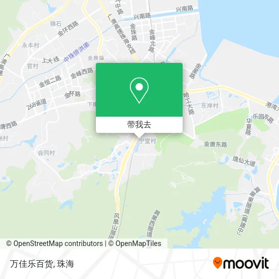 万佳乐百货地图