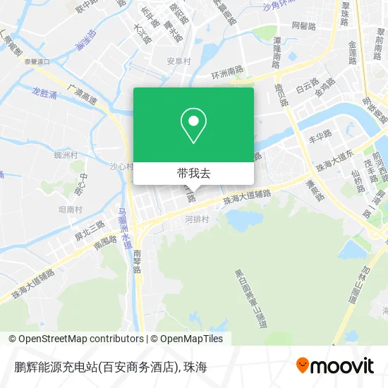 鹏辉能源充电站(百安商务酒店)地图