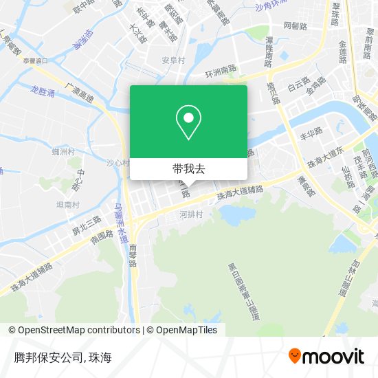 腾邦保安公司地图