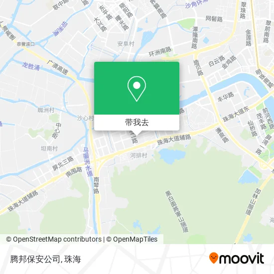腾邦保安公司地图