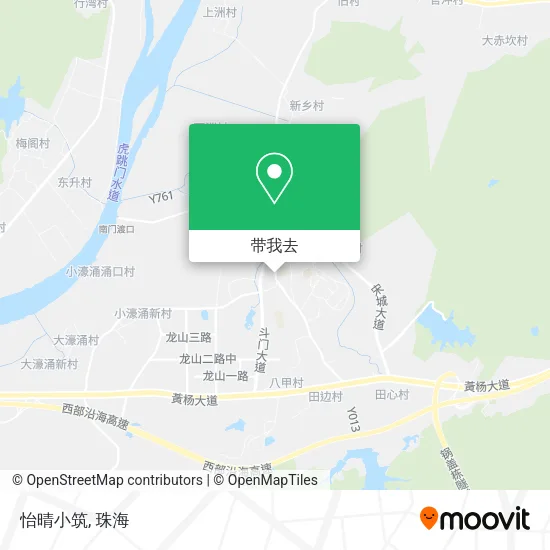 怡晴小筑地图