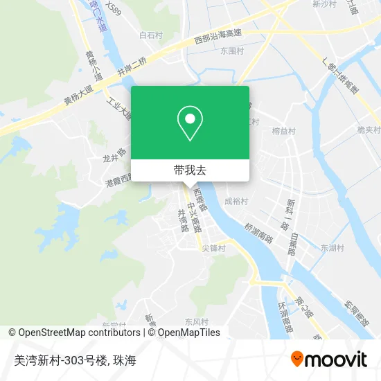 美湾新村-303号楼地图