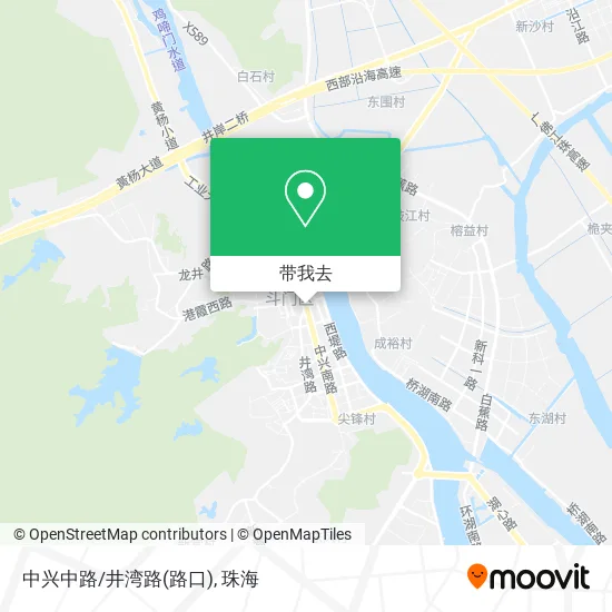 中兴中路/井湾路(路口)地图