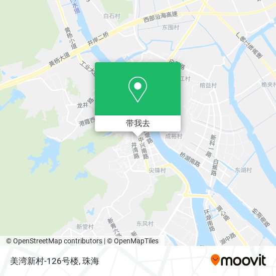 美湾新村-126号楼地图