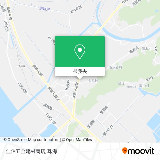 佳信五金建材商店地图