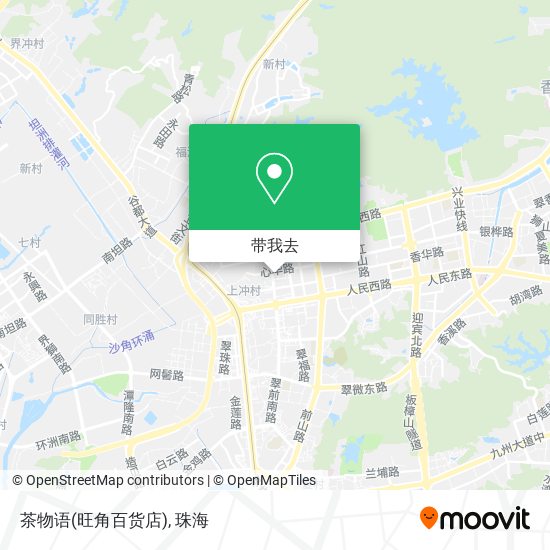 茶物语(旺角百货店)地图