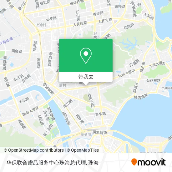 华保联合赠品服务中心珠海总代理地图