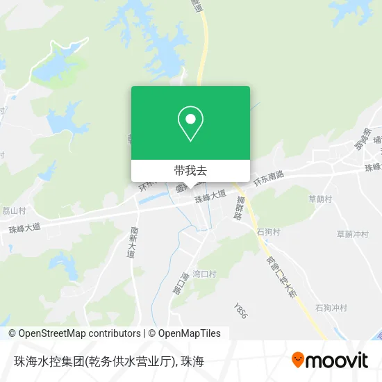 珠海水控集团(乾务供水营业厅)地图