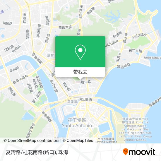 夏湾路/桂花南路(路口)地图